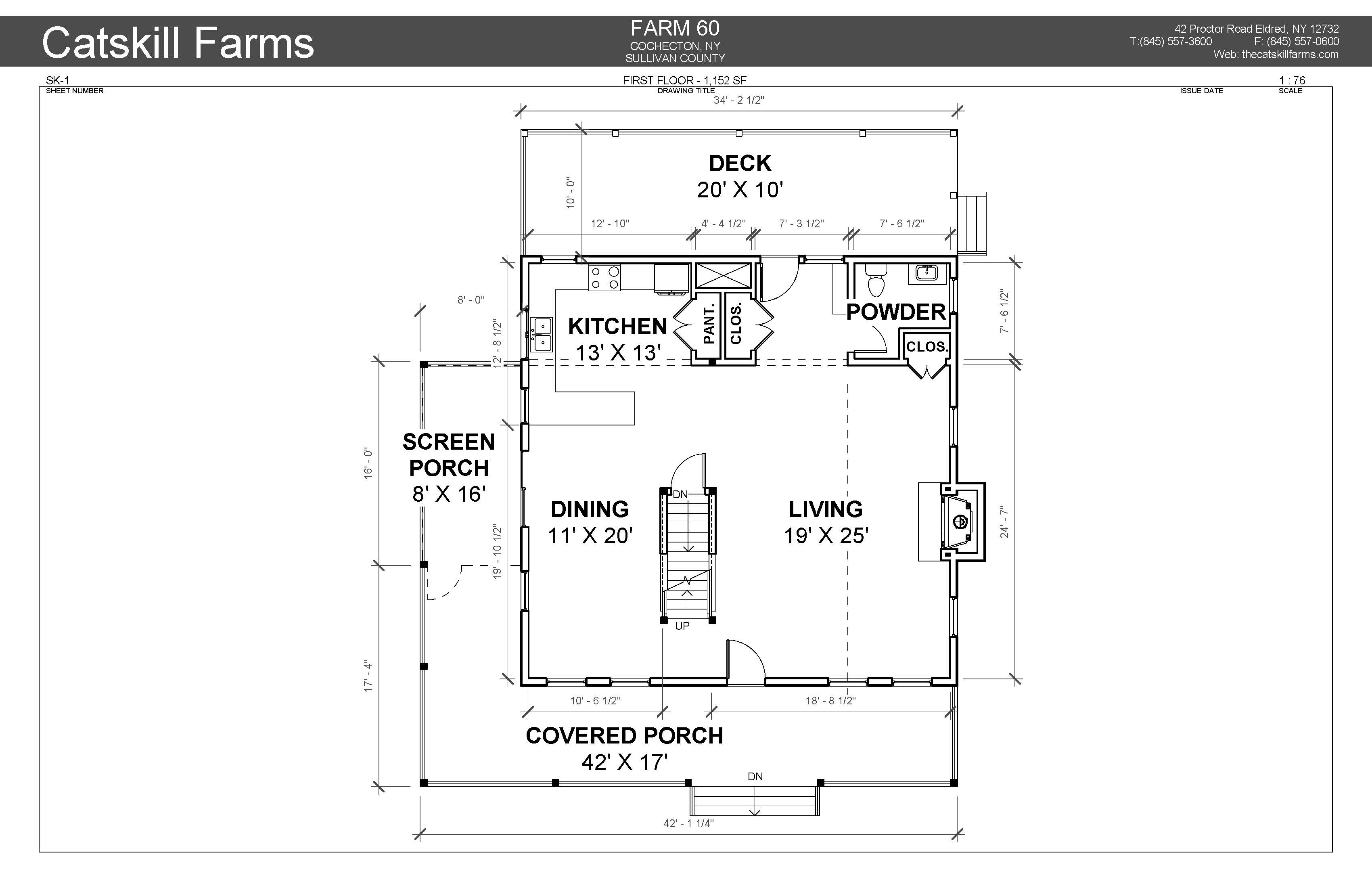 Farmhouse 60 / Cochecton, NY Real Estate / Catskill Farms